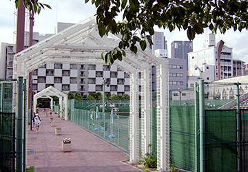 靭公園　網球場